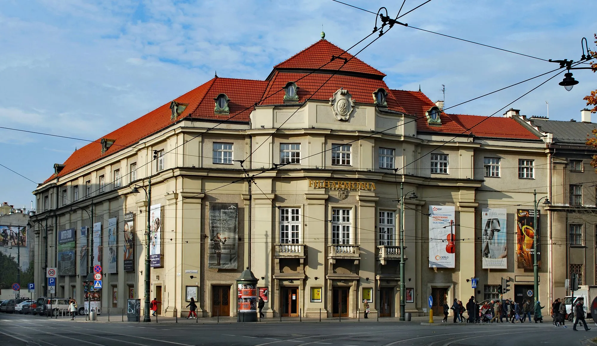 Gmach Filharmonii im. Karola Szymanowskiego przy ul. Zwierzynieckiej w Krakowie
