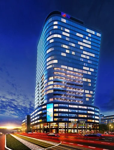Hanza Tower - Apartamentowiec, Szczecin