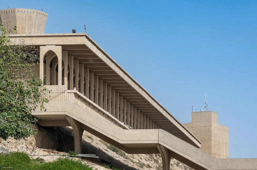 Kampus King Fahd University of Petroleum and Minerals w Dhahranie, widok zabudowy uczelni